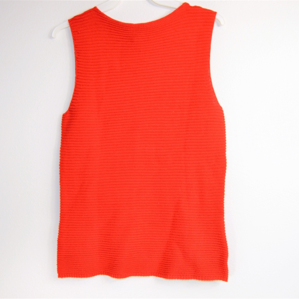 Kasper Sleeveless Knit Pull On Shirt